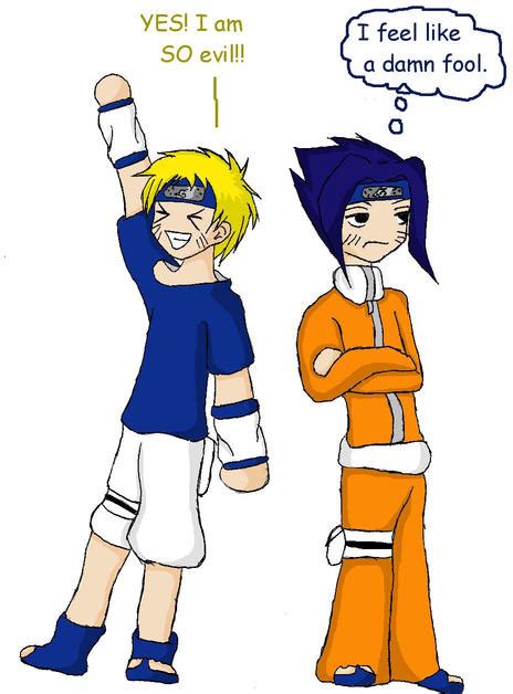 Switched Naruto And Sasuke By Shinyobject01 On Deviantart