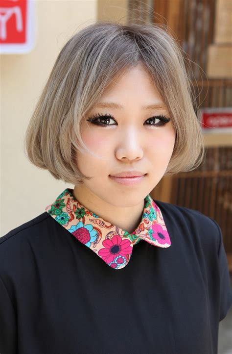 Trendy Short Bob Hairstyle For Asian Girls Hairstyles Weekly