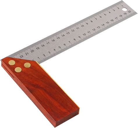Hemobllo 90 Right Angle Square L Shaped Ruler Woodworking Measurement