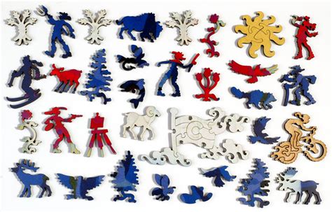 Colorado Flag Lg Wooden Jigsaw Puzzle Liberty Puzzles Made In The Usa