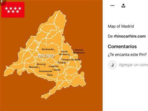 Pin De Jorge Arturo Avila Calderón En España Mapas Comunidades Getafe