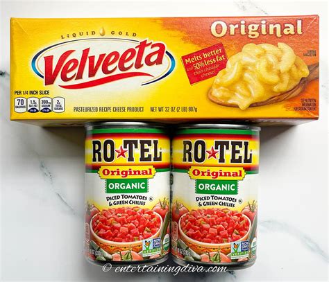 Recipe For Velveeta Cheese Dip With Rotel Tomatoes