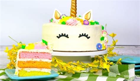Unicorn Layer Cake ⋆ Sugar, Spice and Glitter