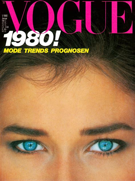 Die Vogue Cover Des Jahres 1980 Vogue Germany