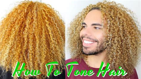 When your hair is yellow and brassy it looks cheap, like you haven't been taking care of it — and it might not be your fault! why is blonde hair so prone second reason: How To Tone And Get Rid Of Brassy Curly Hair / Remove ...