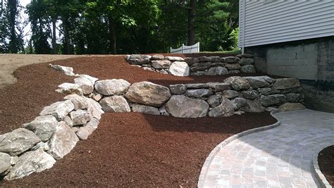The Best River Rock Retaining Wall Ideas References