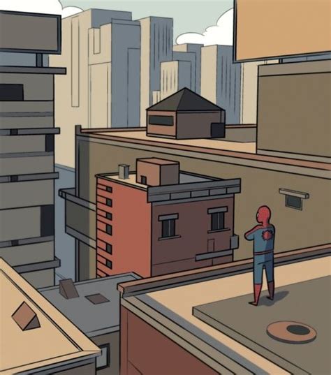 Perspective And Spider Man By Karioks Cool Art Spiderman Art Spiderman