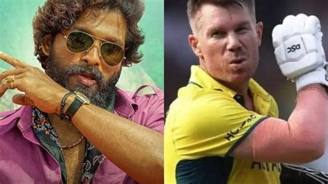 Allu Arjun Says Hell Teach David Warner Pushpa Pushpa S Hook Step It