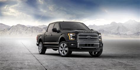 Ford Unveils Luxury Pickup 2016 F150 Limited
