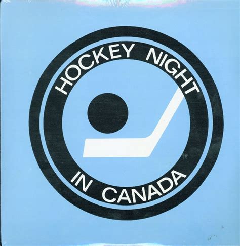 Take a look at this past saturday's hockey night in canada. Hockey Night in Canada | Canadiana | Pinterest