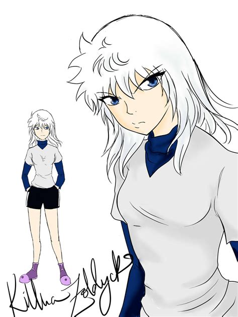 Killua Zoldyck Genderbend By Saiyuri Taiyou On Deviantart