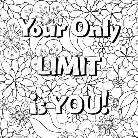 You can make it harder by limiting the time. Inspirational Word Coloring Pages #65 - GetColoringPages.org