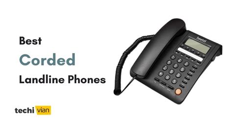 Best Corded Landline Phones In India 2020 Techivian