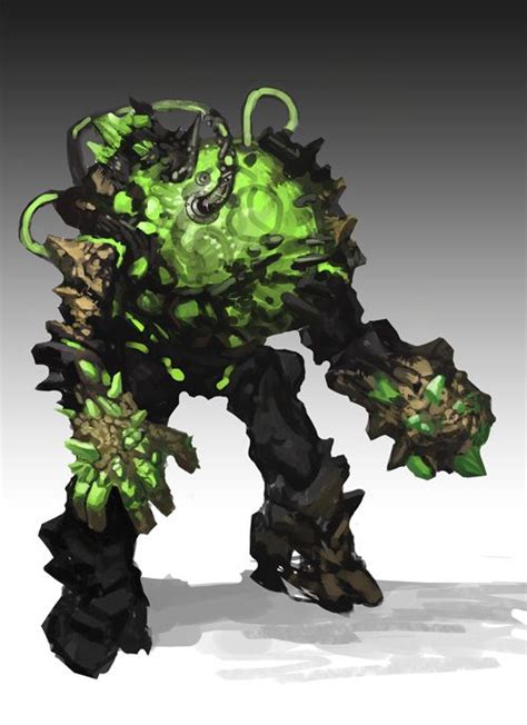Radioactive Creature By Silviusadoschi On Deviantart Fantasy Monster