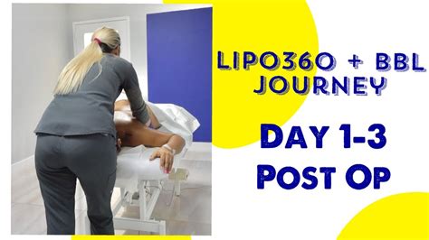 Lipo 360bbl Journey Post Op Day 1 3 Lymphatic Massage Unique