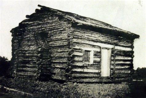 Abraham lincoln was born in a log cabin. Pin on DWELLINGS