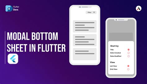 Flutter Custom Bottom Sheet Modal By Alex Melnyk Litslink Mobile