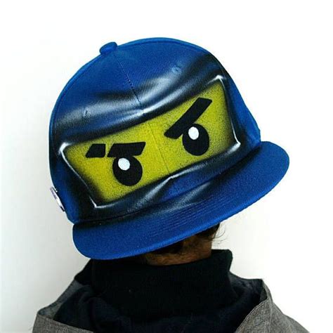 Blue Ninja Jay Kids Snapback Hat Cap Ninja Birthday Party Hats Hat