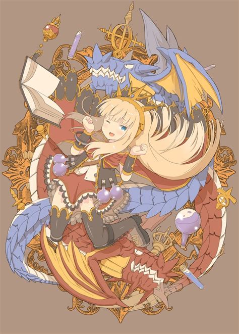 Cagliostro And Ouroboros Granblue Fantasy Drawn By Ooide Chousuke