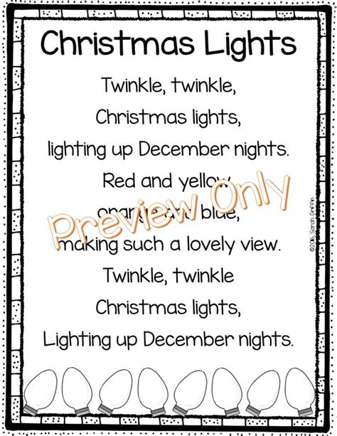 7 Fun Christmas Poems For Kids Christmas Poems Preschool Christmas