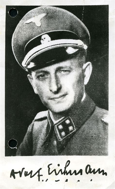 Due to his organizational talents and ideological reliability, he was tasked by obergruppenführer reinhard heydrich to facilitate and manage the logistics of. Operation Finale: The Capture & Trial of Adolf Eichmann