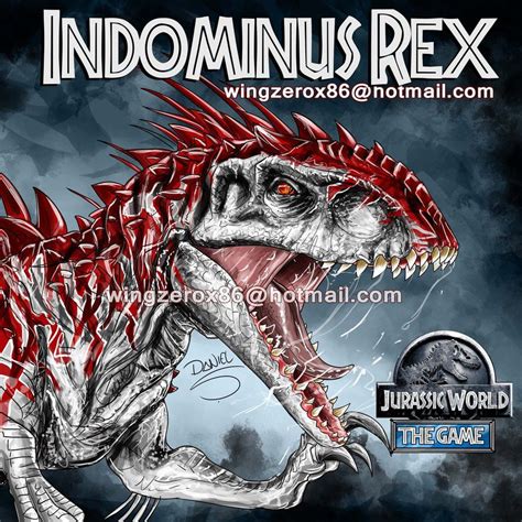 Indominusrex By Wingzerox86 On Deviantart Jurassic World Hybrid