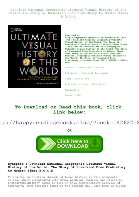 Ppt Download National Geographic Ultimate Visual History Of The World