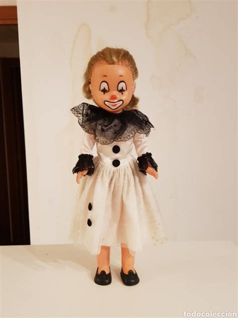 muñeca nancy arlequin con mascara de payaso ojo vendido en subasta 141599152