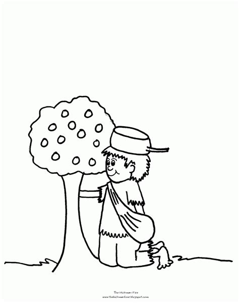 Free Printable Johnny Appleseed Coloring Pages - Coloring Home