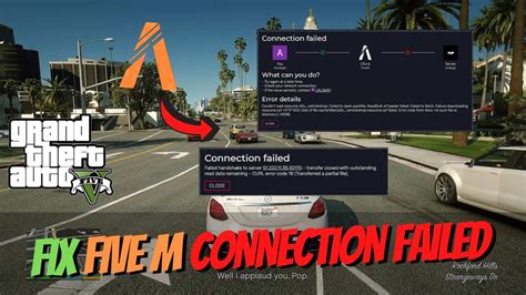 How To Fix Fivem Connection Error Failed Time Out Fivem Crashing