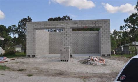 Awesome Concrete Block Garage Plans Pictures Home Plans And Blueprints