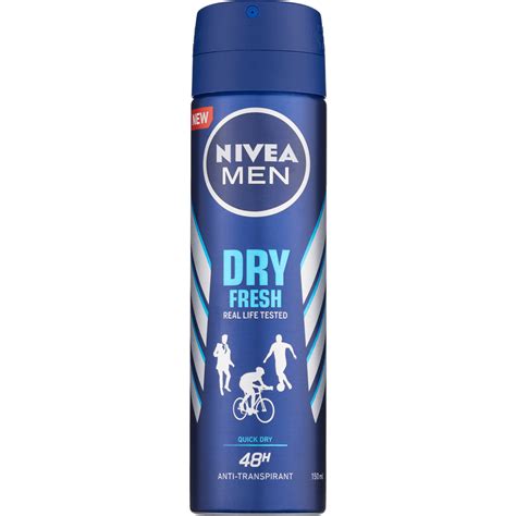 Nivea Men Dry Fresh Deodorant Spray Ml Etos