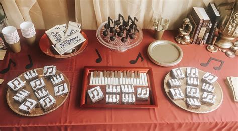 Music Themed Dessert Table in 2020 | Music themed, Themed desserts, Dessert table