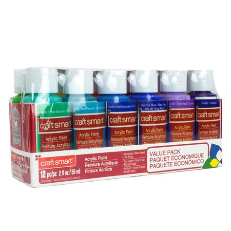 Shop For The Bright Acrylic Paint Value Pack By Craft Smart At Michaels
