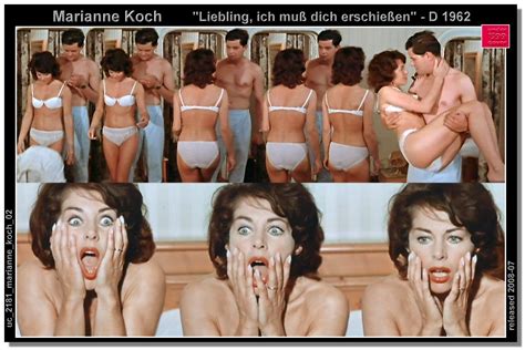 Naked Marianne Koch in Liebling Ich muß Dich erschießen