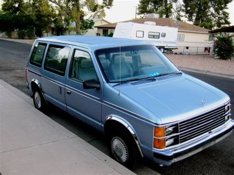 1st Generation 1984 Dodge Caravan Minivan For Sale Dodge Caravan
