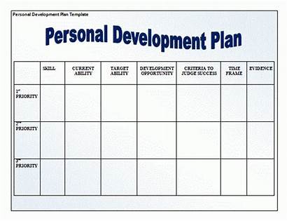 Development Plan Template Professional Personal Individual Sample