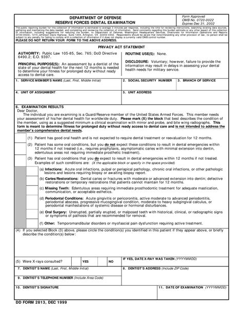 Dd Form 2813 ≡ Fill Out Printable Pdf Forms Online