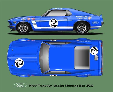 Dan Gurney S 1969 Ford Mustang Boss 302 Trans Am Photo Gallery Artofit