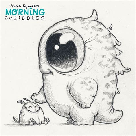 Chris Ryniak Cute Monsters Drawings Cartoon Monsters Cute Animal