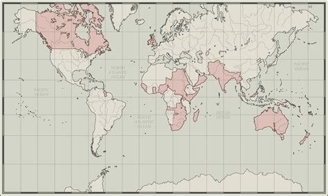 British Empire Alternate History Maps