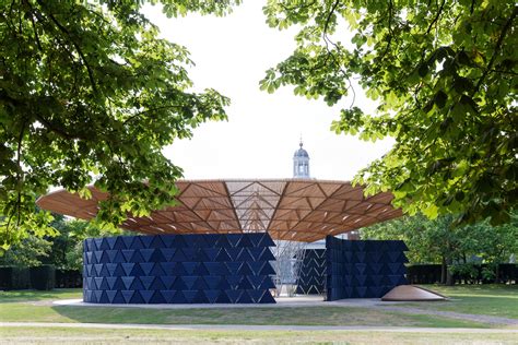 Diébédo Francis Kéré's Serpentine Pavilion Unveiled in London | Architectural Digest