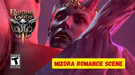 Baldurs Gate 3 Mizoras Romance Scene Youtube