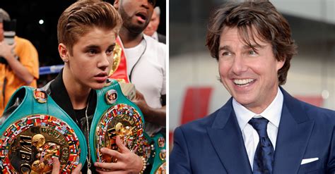 Justin Bieber Challenged Tom Cruise To A Fight And Man We Need To See This Fanbuzz