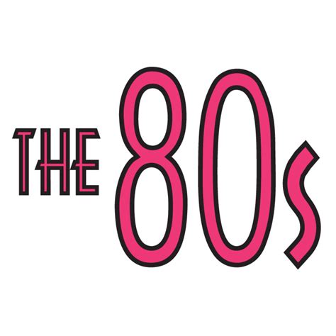 The 80s Logo Vector Logo Of The 80s Brand Free Download Eps Ai
