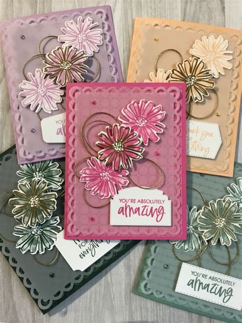 Stampin Up 2021 2023 In Colors Handmade Cards Stampin Up Flower