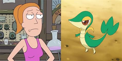 Rick And Morty Characters Paired With Their Pokémon Counterparts Movieweb