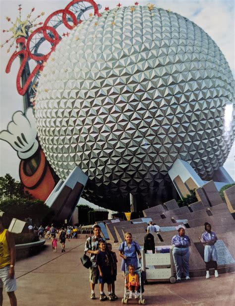 Epcot Spaceship Earth Sign