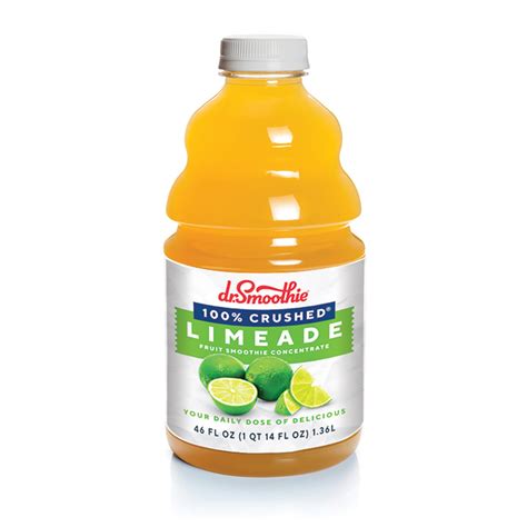 Dr Smoothie Limeade 100 Crushed Fruit Smoothie Concentrate Formerly