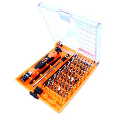 Jakemy 45 In 1 Precision Screwdriver Set With Torx Bit Tweezers